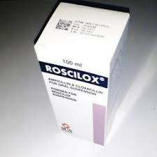 Roscilox (Ampicillin and Cloxacillin) 100ml Suspension