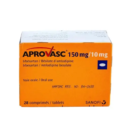 Aprovasc 300mg/10mg (Irbesartan + Amlodipine Besylate) Tablets