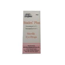 Stadex Plus (Dexamethasone Sodium Phosphate 0.1% + Chloramphenicol 0.5%) Eye Drop 5ml