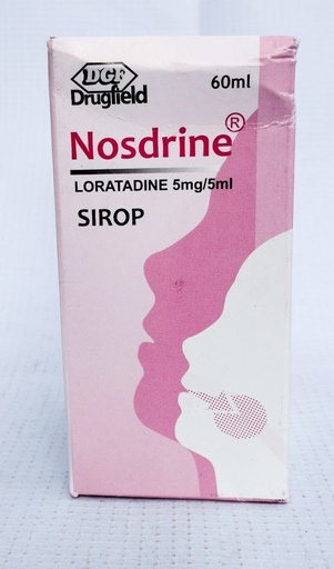 Nosdrine (Loratadine 5mg/5ml) 60ml Syrup