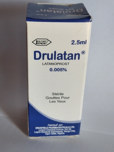 Drulatan (Latanoprost 0.005%) 2.5ml Eye Drop