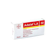 Adalat LA (Nifedipine) 30mg Tablets