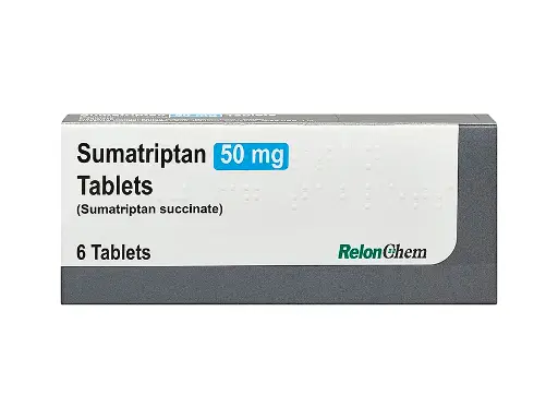 Sumatriptan (Sumatriptan Succinate) 50mg Tablets