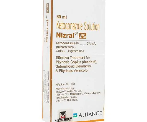 Nizral (Ketoconazole 2%) Solution 50ml