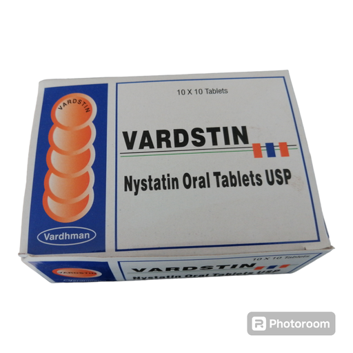 Vardstin (Nystatin) oral tabs 5,00,000 iu