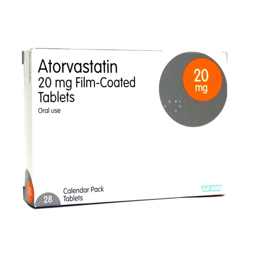 Atorvastatin 20mg Tablets