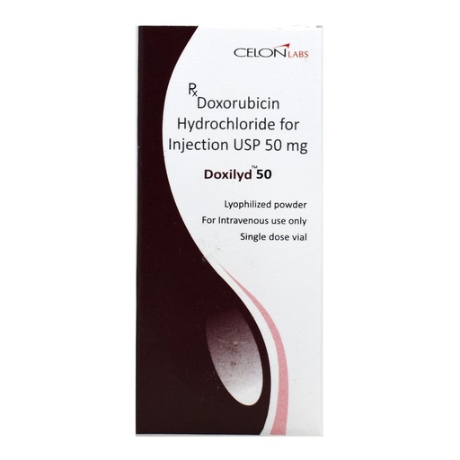 Doxorubicin Hydrochloride 50mg Injection