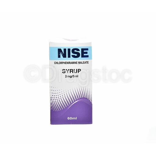 Nise Syrup (Chlopheniramine Maleate) 2mg/5ml 60ml