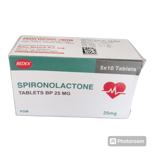 Spironolactone 25mg Bedex tabs