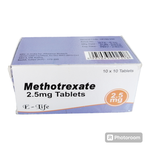 Methotrexate 2.5mg Tablets