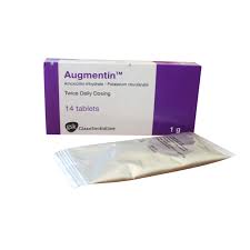 Augmentin 1g (Amoxycillin + Clavulanate Potassium) Tablets