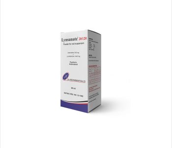 Lynsunate 20/120 (Artemether 240 + Lumefantrine 1440mg) Suspension