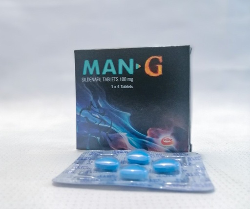 Man-G (Sildenafil) 100mg Tablets