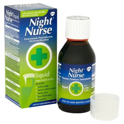 Night Nurse cold & flu Syrup GSK