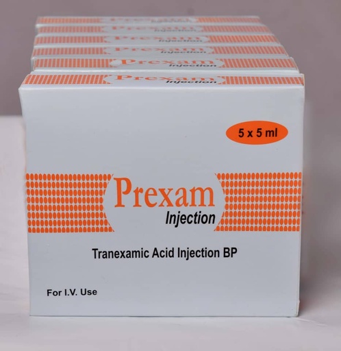 Tranexamic Acid Injection 500mg/5ml