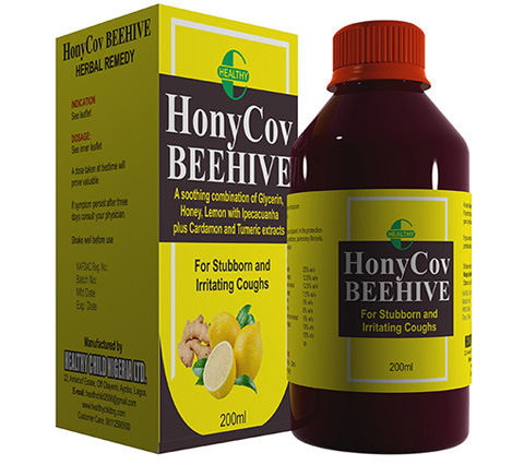 Honycov Beehive for Dry cough syrup 200ml