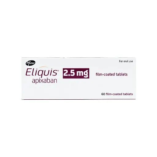 Eliquis (Apixaban) 2.5mg tabs 