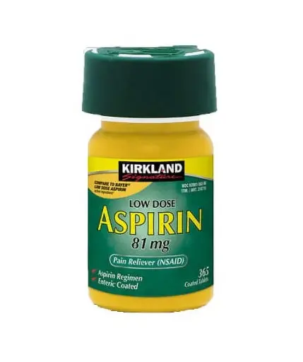 Kirkland Signature Aspirin 81mg Tablets