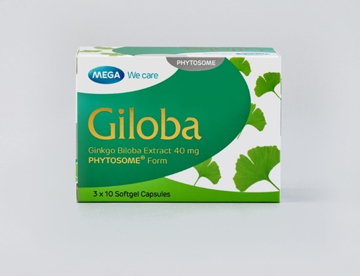 Giloba (ginkgo biloba extract) 40mg caps