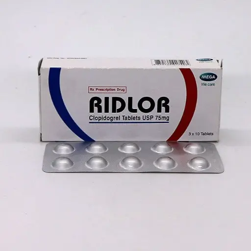 Ridlor (Clopidogrel) 75mg