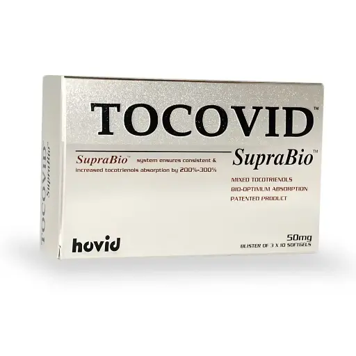 Tocovid Suprabio 50mg softgels Hovid