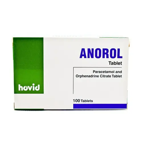 Anorol (Orphenadrine & Paracetamol) tabs