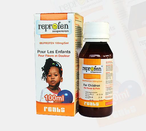 Reprofen (Ibuprofen) Suspension 100ml