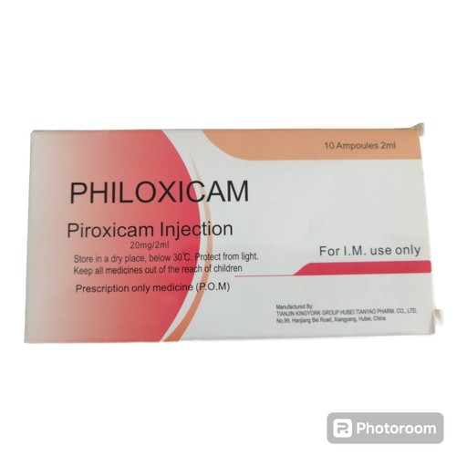 philoxicam (Piroxicam) 20mg/2ml Injection