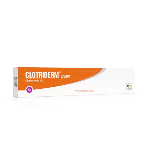 Clotriderm (clotrimazole) 1% Cream 20g