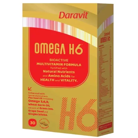 Daravit Omega H6 Softgels