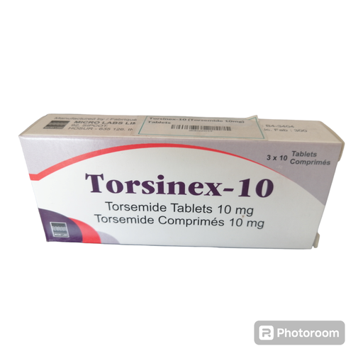 Torsinex-10 (Torsemide 10mg) Tablets