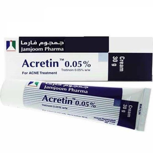 Acretin 0.05% 30g cream (Tretinoin)