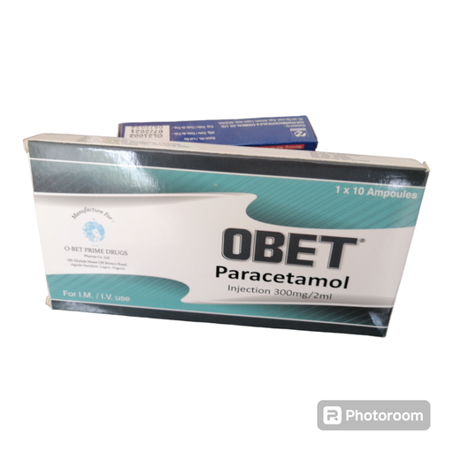 Obet Paracetamol injection 300mg/2ml