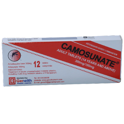 Camosunate Adult 300mg100mg tabs