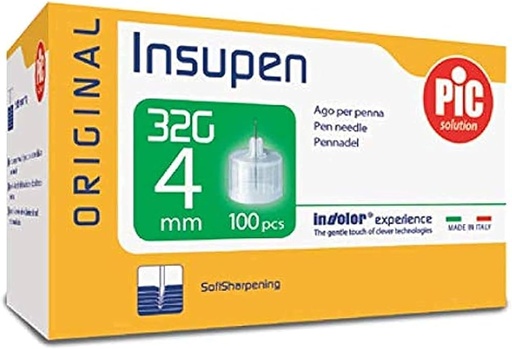 Insupen 32G x 4 mm per piece