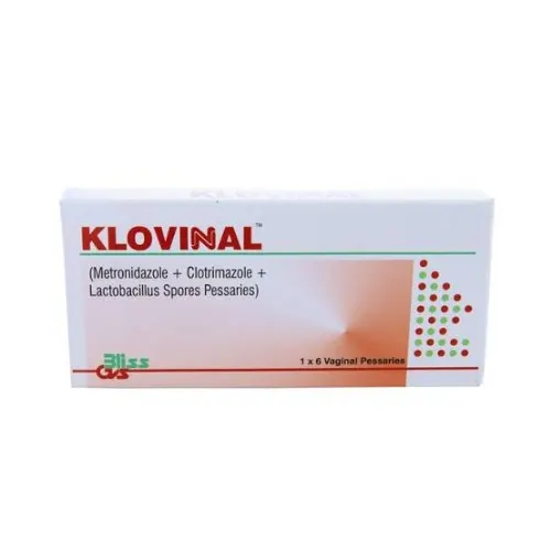 Klovinal (Metronidazole + Clotrimazole + Lactobacillus)