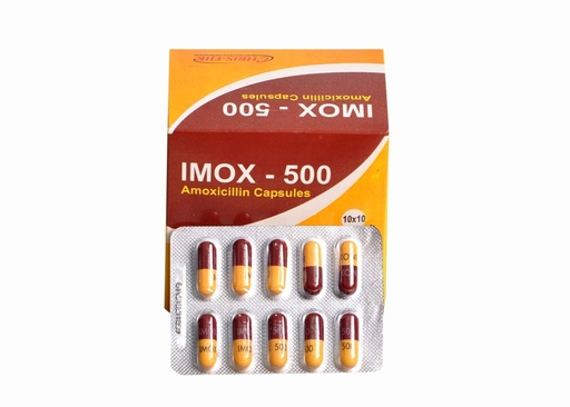 Imox-500 (Amoxicillin) Capsules