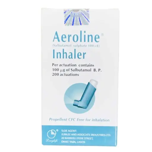 Aeroline (salbutamol) Inhaler