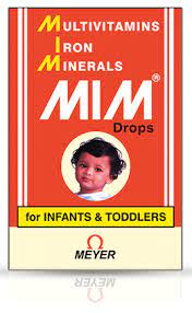 Mim Drops (multivitamins iron minerals)