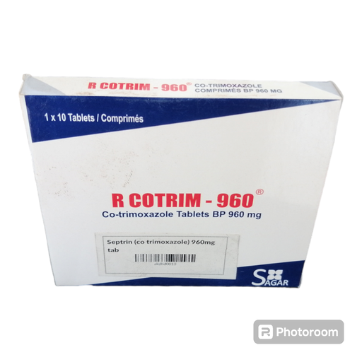 R Cotrim (co trimoxazole) 960mg tab