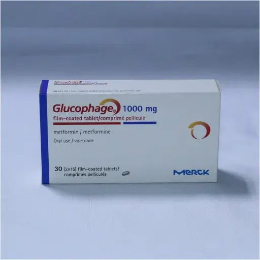 Glucophage (metformin) 1000mg Tabs merck