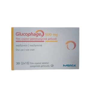 Glucophage (metformin) 500mg Tabs Merck