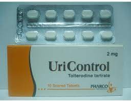 Uricontrol (Tolterodine tartarate) 2mg