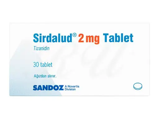 Sirdalud (Tizanidine) 2mg Tablets